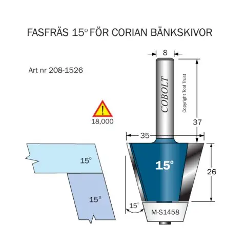 Cobolt 208-1526 Fasfräs Extra rabatt